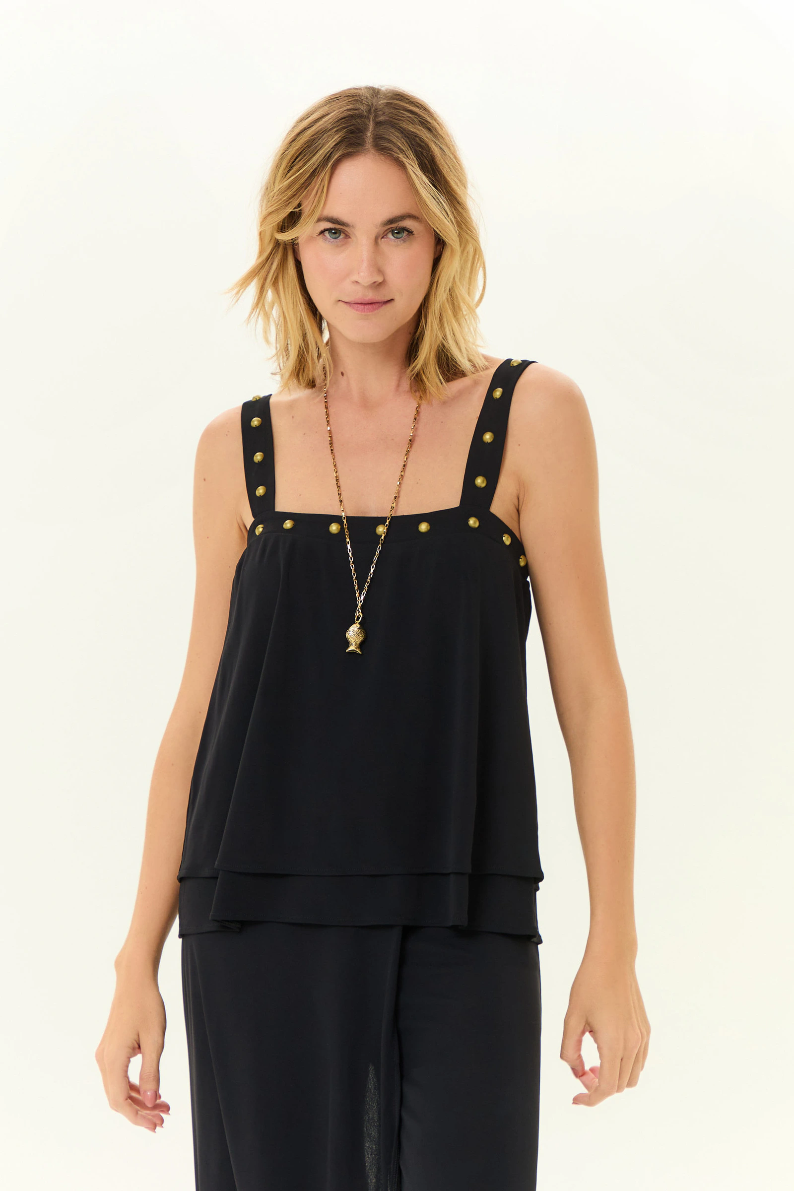 Blusa Alcinha Bordado