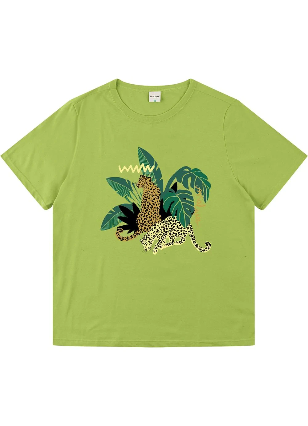 Malwee - Camiseta Onças Pintadas Verde