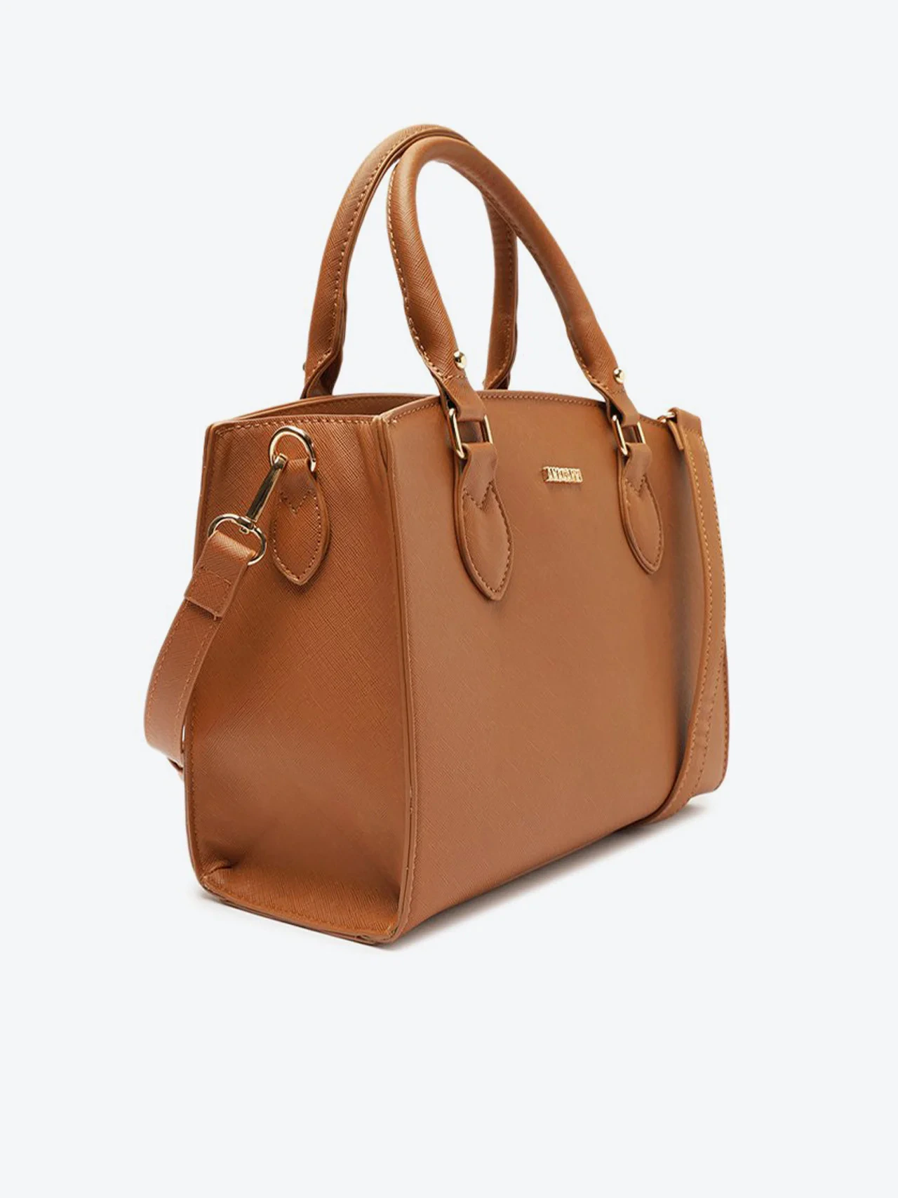 Bolsa Tote Média Essencial Com Pouch Marrom