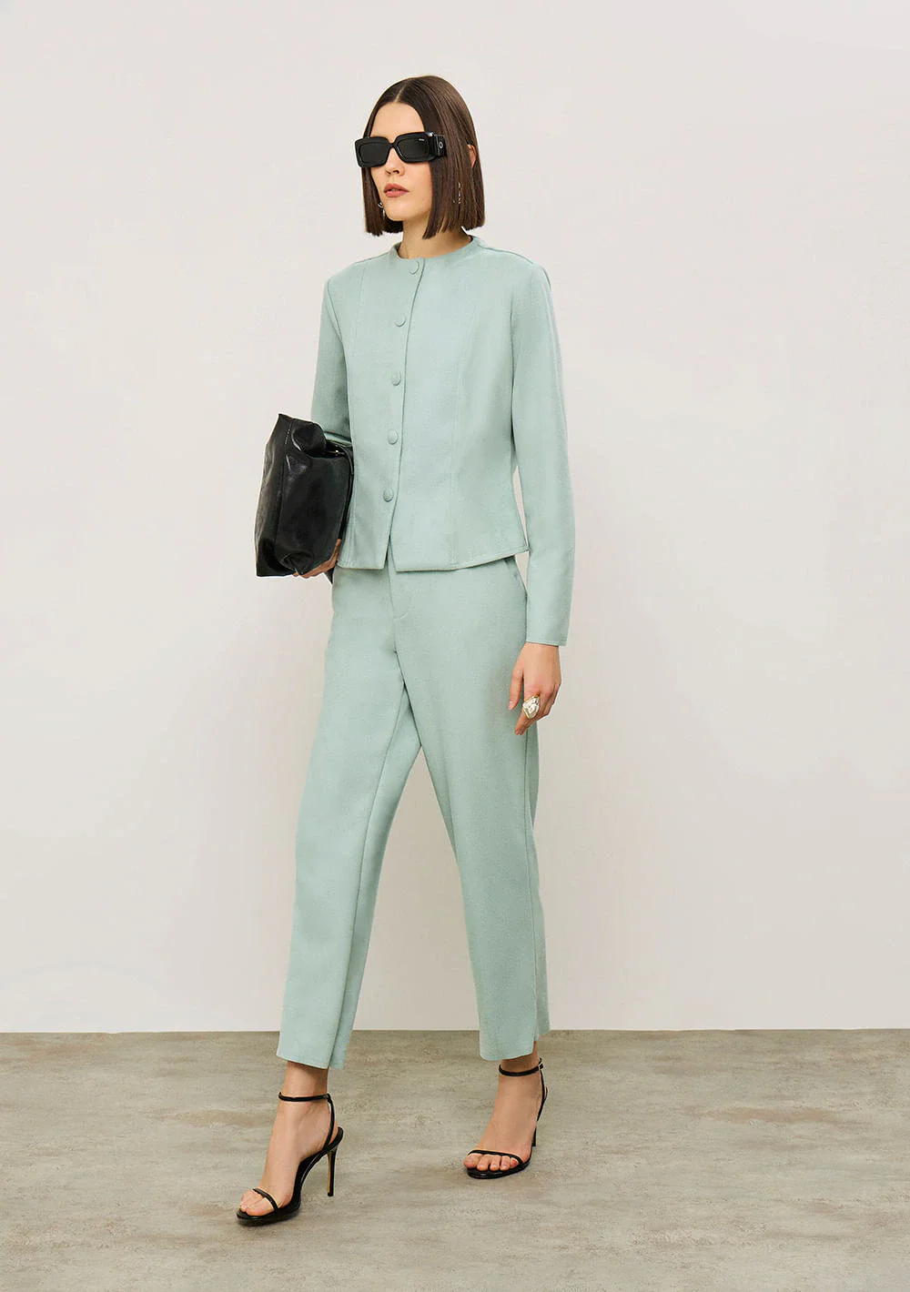 Calça Iódice Slim Alta Azul