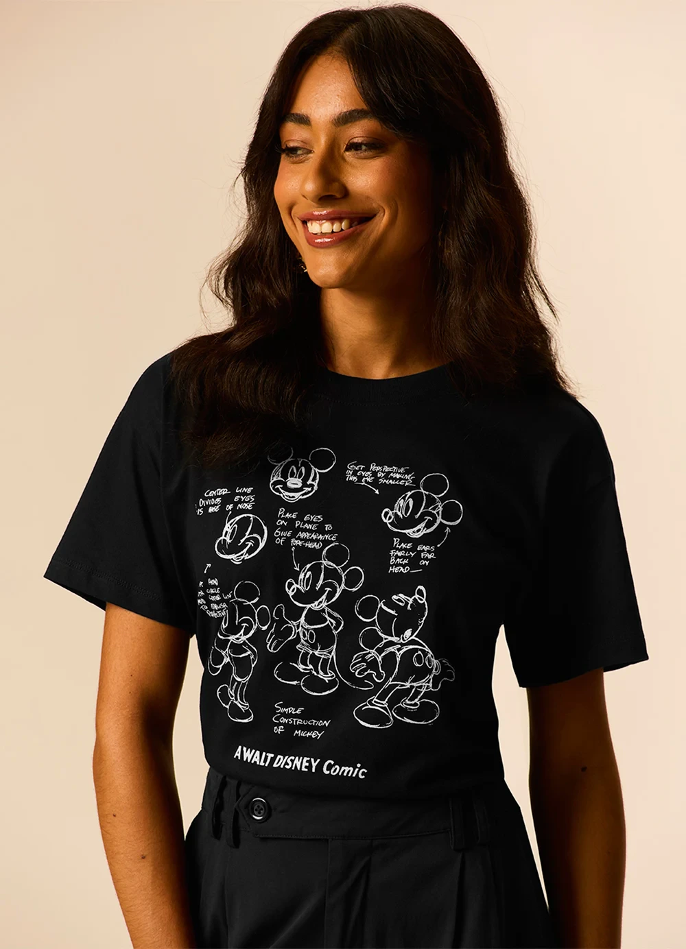 Malwee - Camiseta Walt Disney Comic® Preto