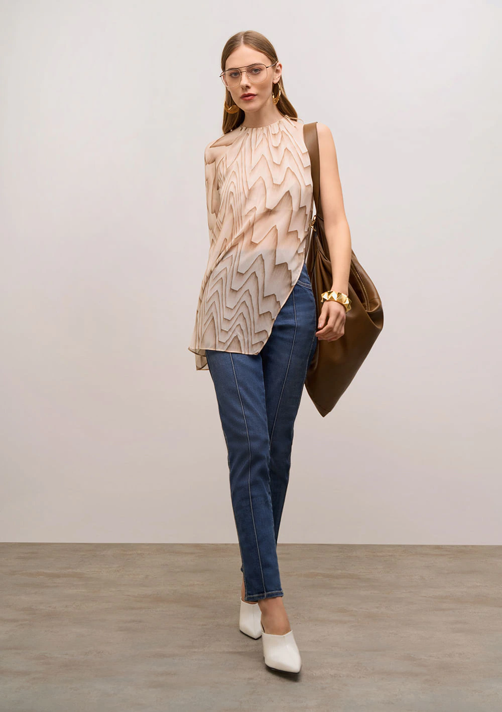 Calça Iódice Skinny Alta Azul