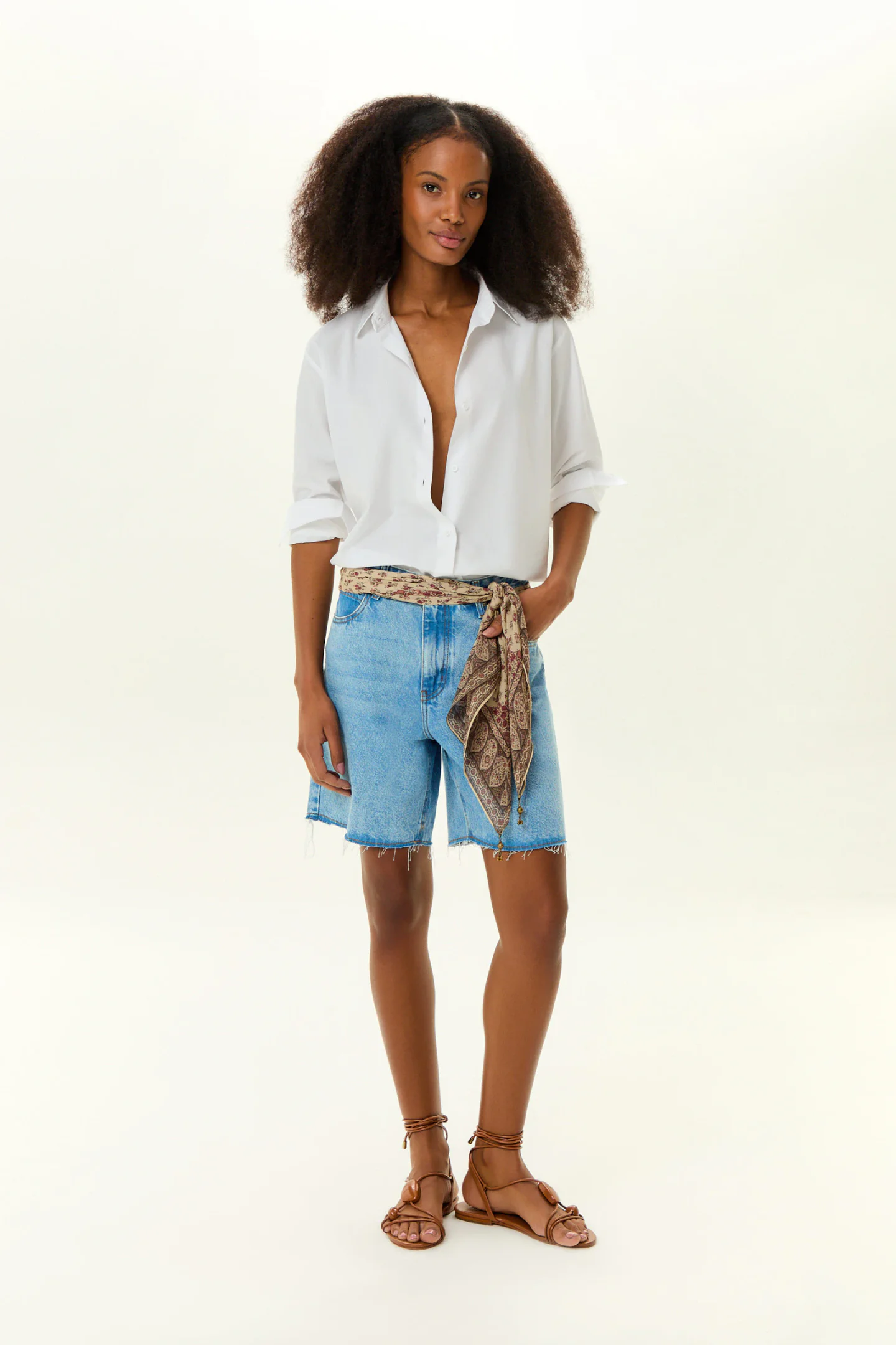 Bermuda Jeans Five Pockets Used