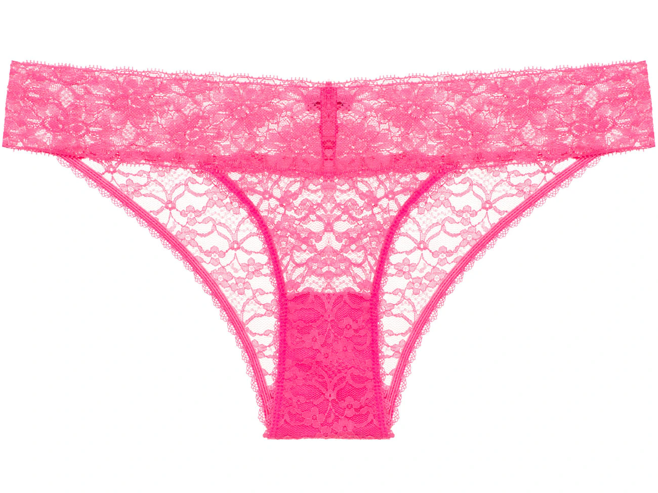 Calcinha Biquíni Renda Sweet Lace Rosa Make