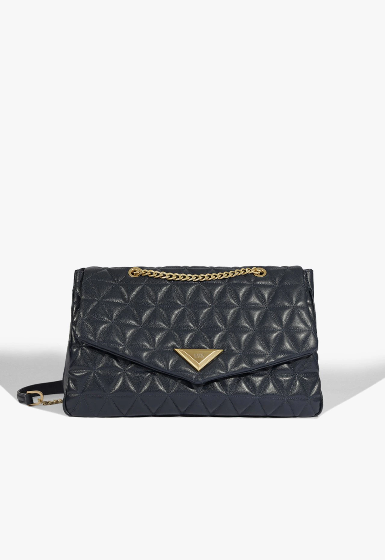 Bolsa Tiracolo Grande 944 Couro Azul