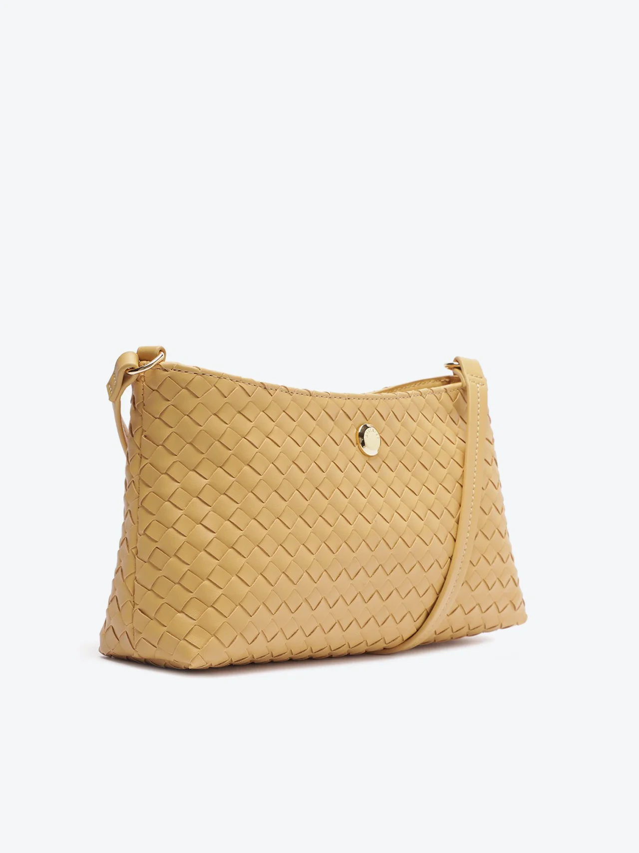 Bolsa Tiracolo Média Metalassê Amarela
