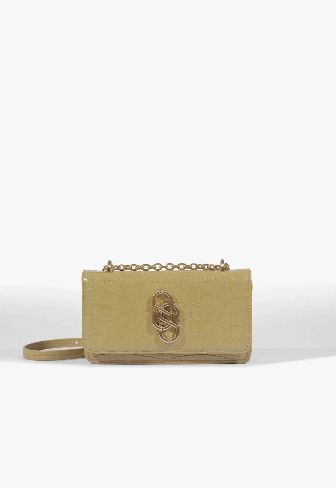 Bolsa Tiracolo Soul Pequena Couro Verde
