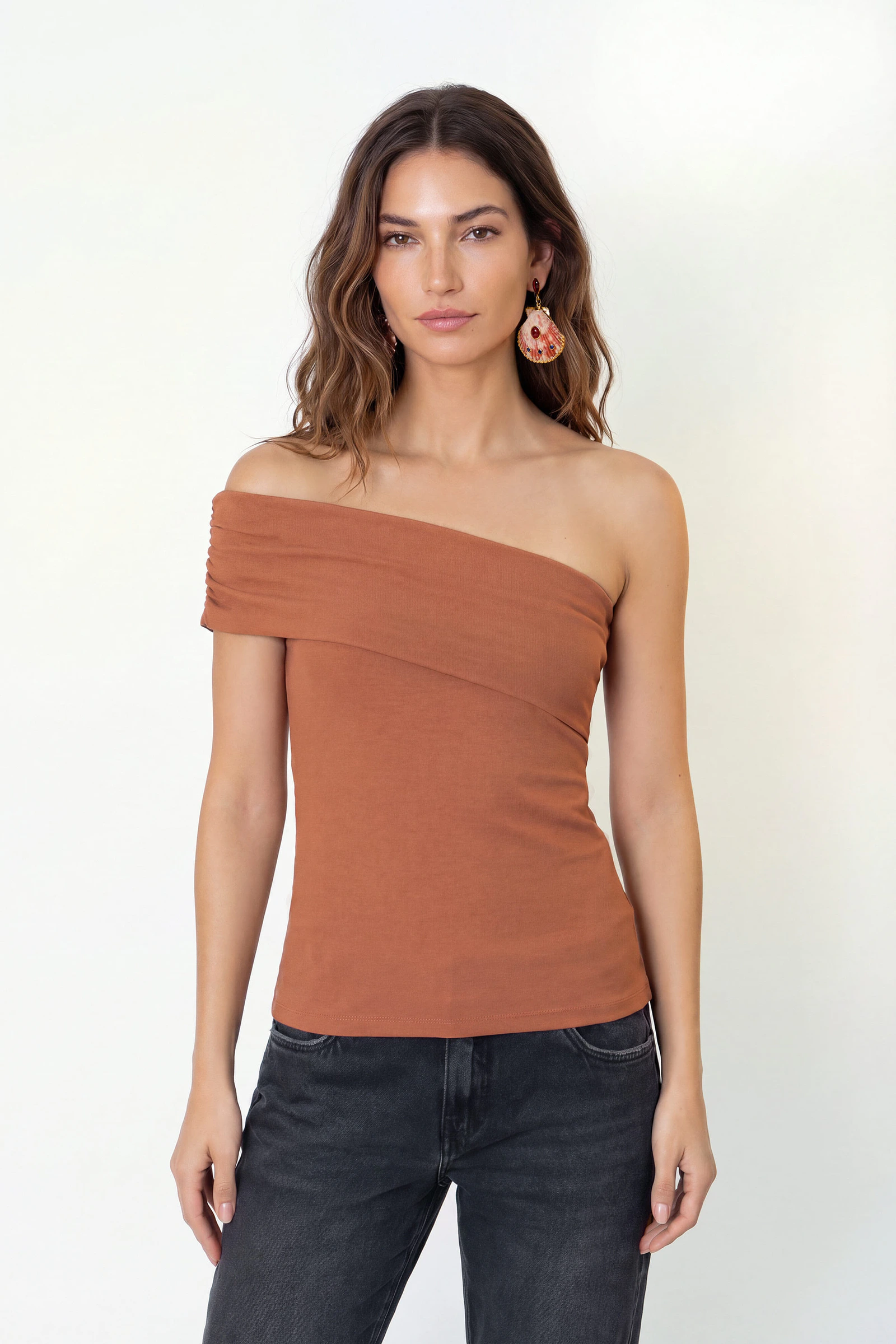 Blusa Um Ombro So