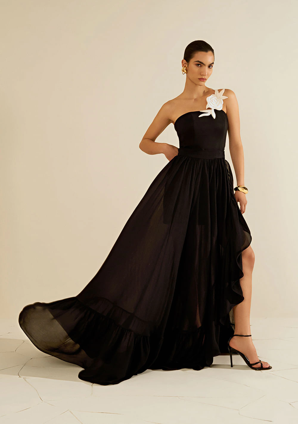 Vestido Sem Manga Onyx Preto