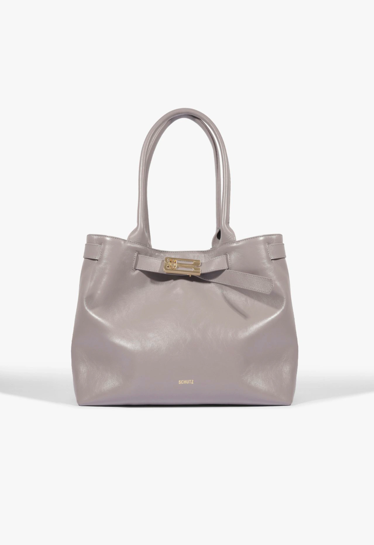 Bolsa Tote Heather Grande Couro Azul