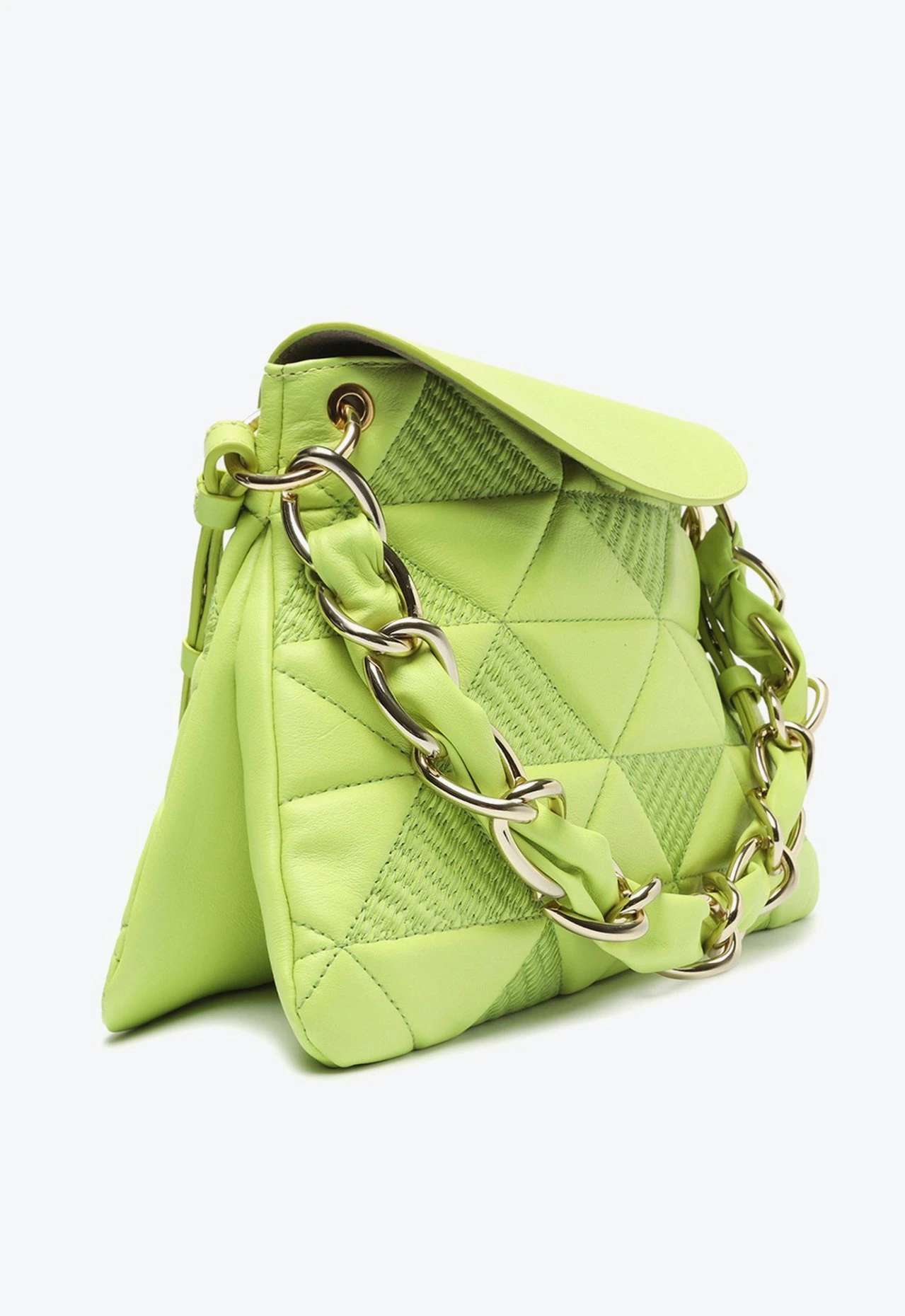 Bolsa Tiracolo Elliot Média Couro Verde