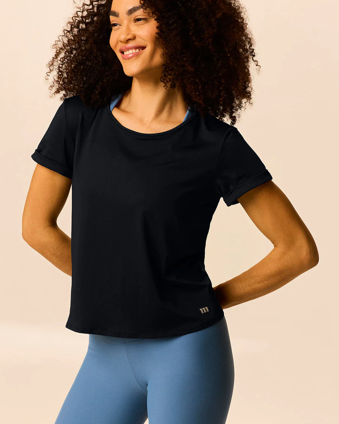 Blusa Esportiva Feminina Slim Em Malha Dry E Proteção UV50+ Malwee Active