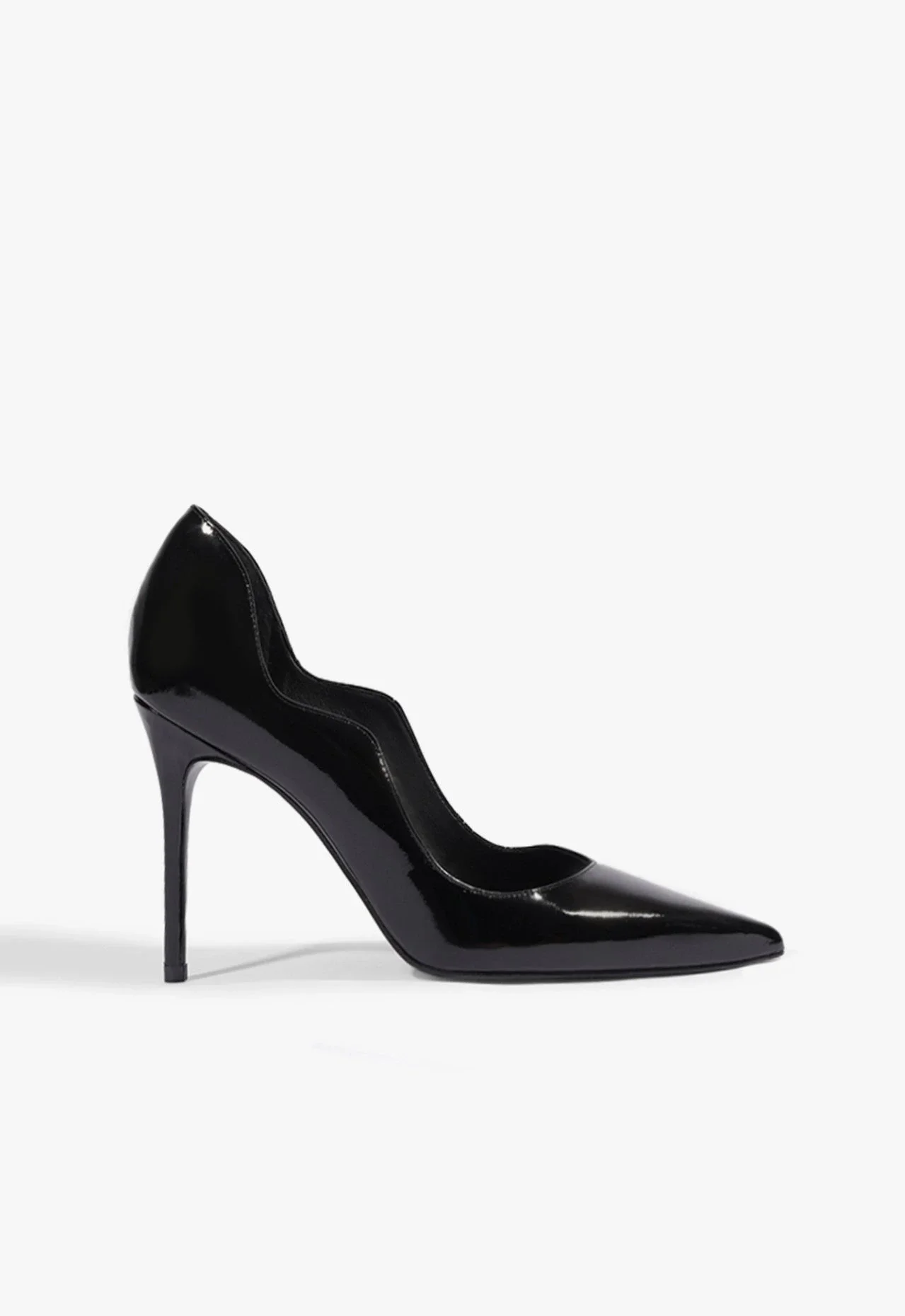 Scarpin Ophelia Couro Preto