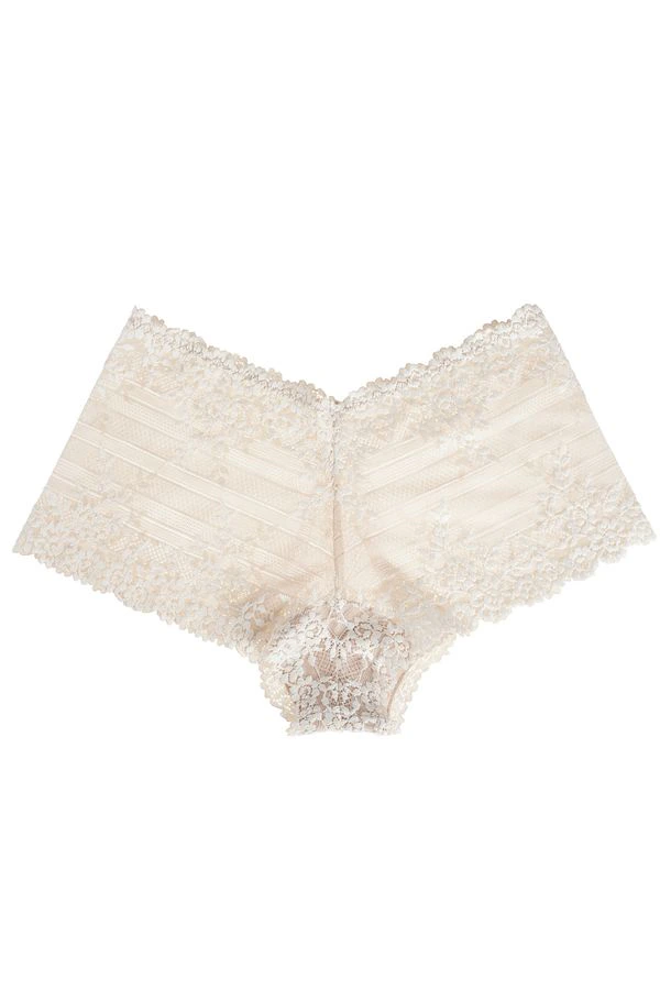 Calcinha Caleçon Renda Embrace Lace Wacoal Nude