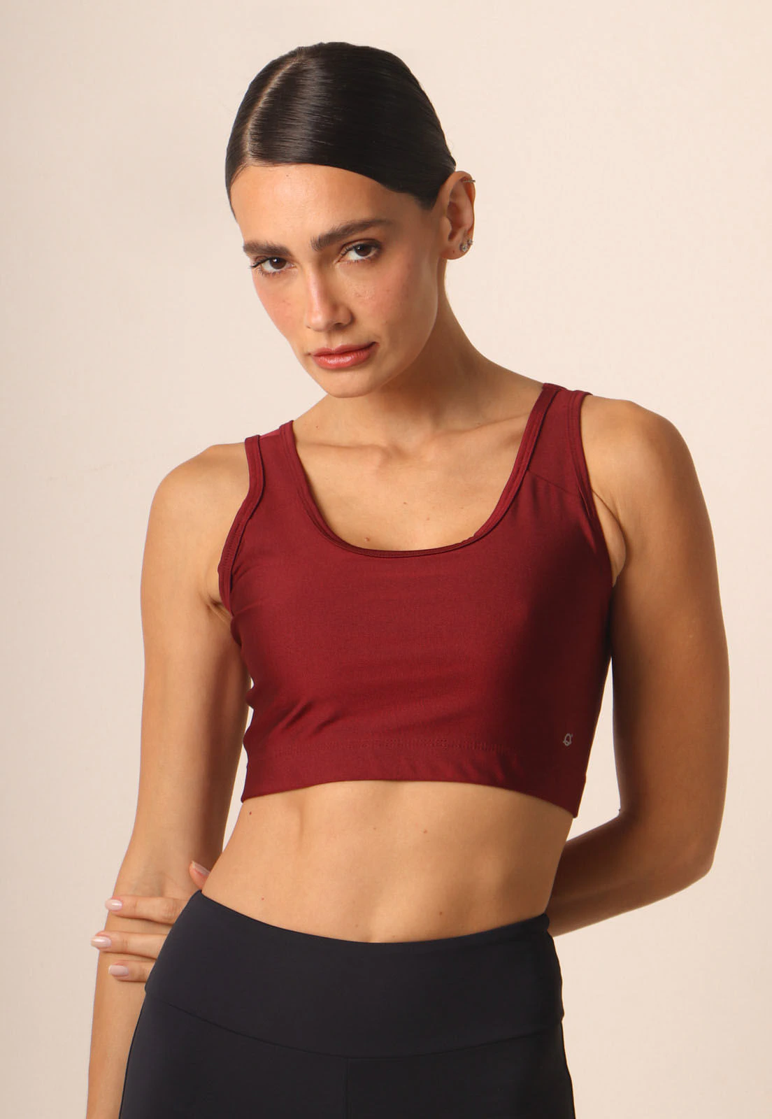 Top Fitness Regata com Recortes Trilobal