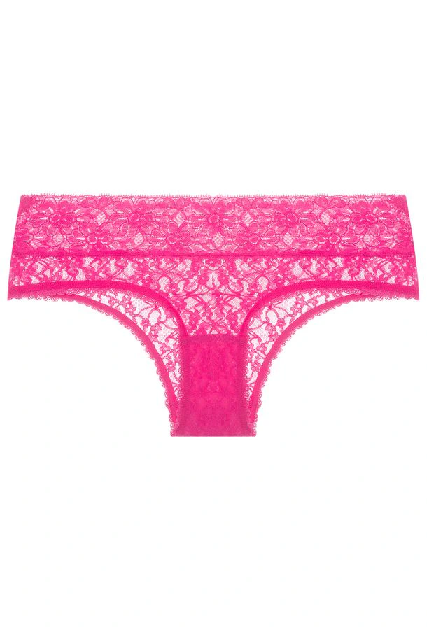 Calcinha Caleçon Renda Sweet Lace Pink