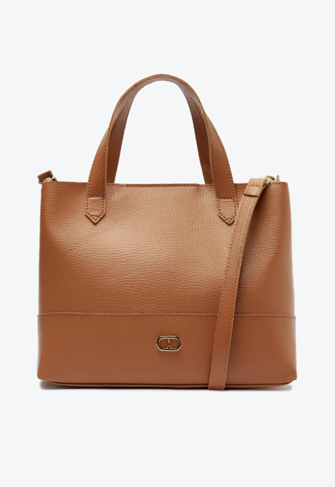 Bolsa Tote Média Cápsula Marrom