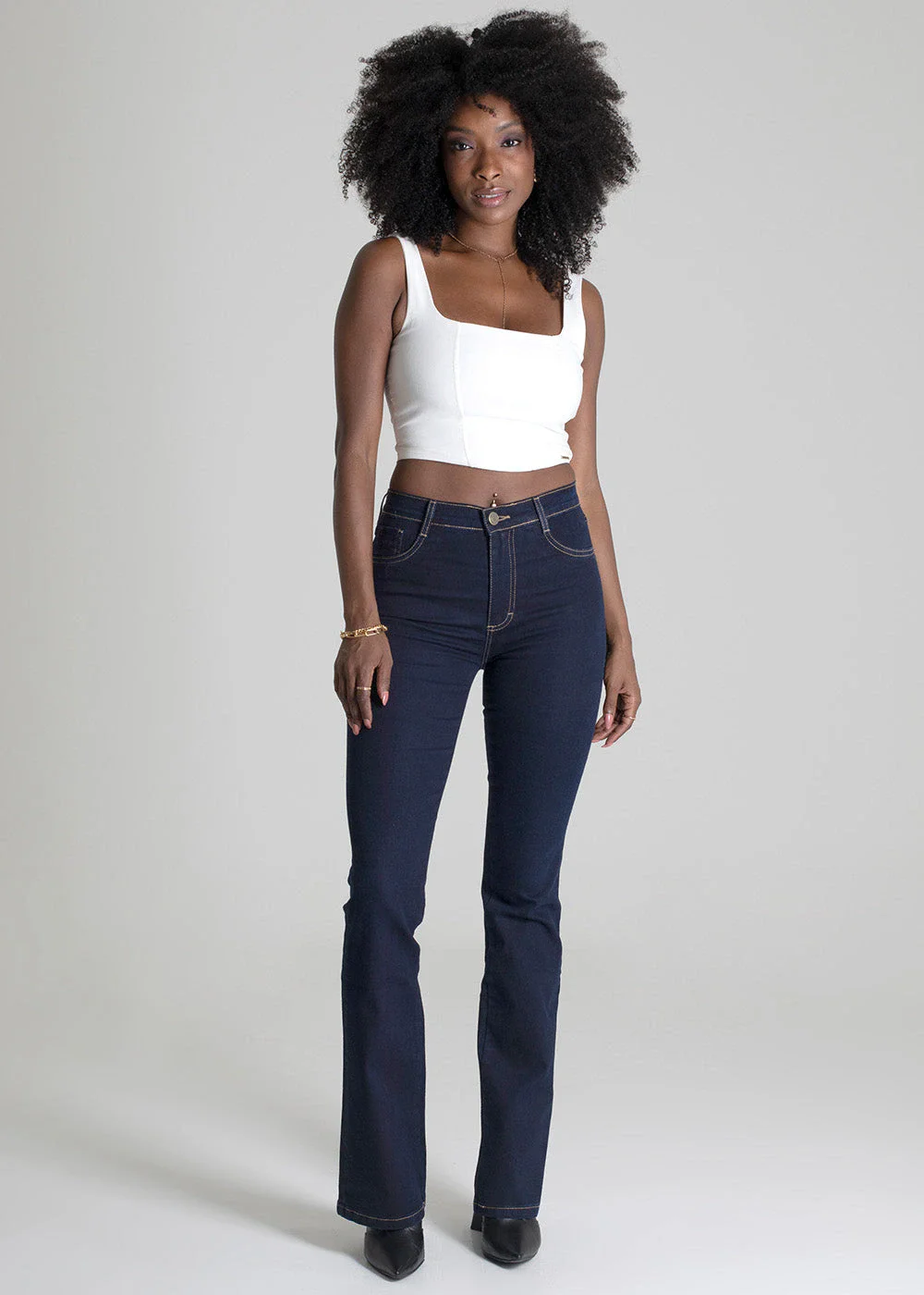 Calça Jeans Sawary Boot Cut - 275530 AZUL