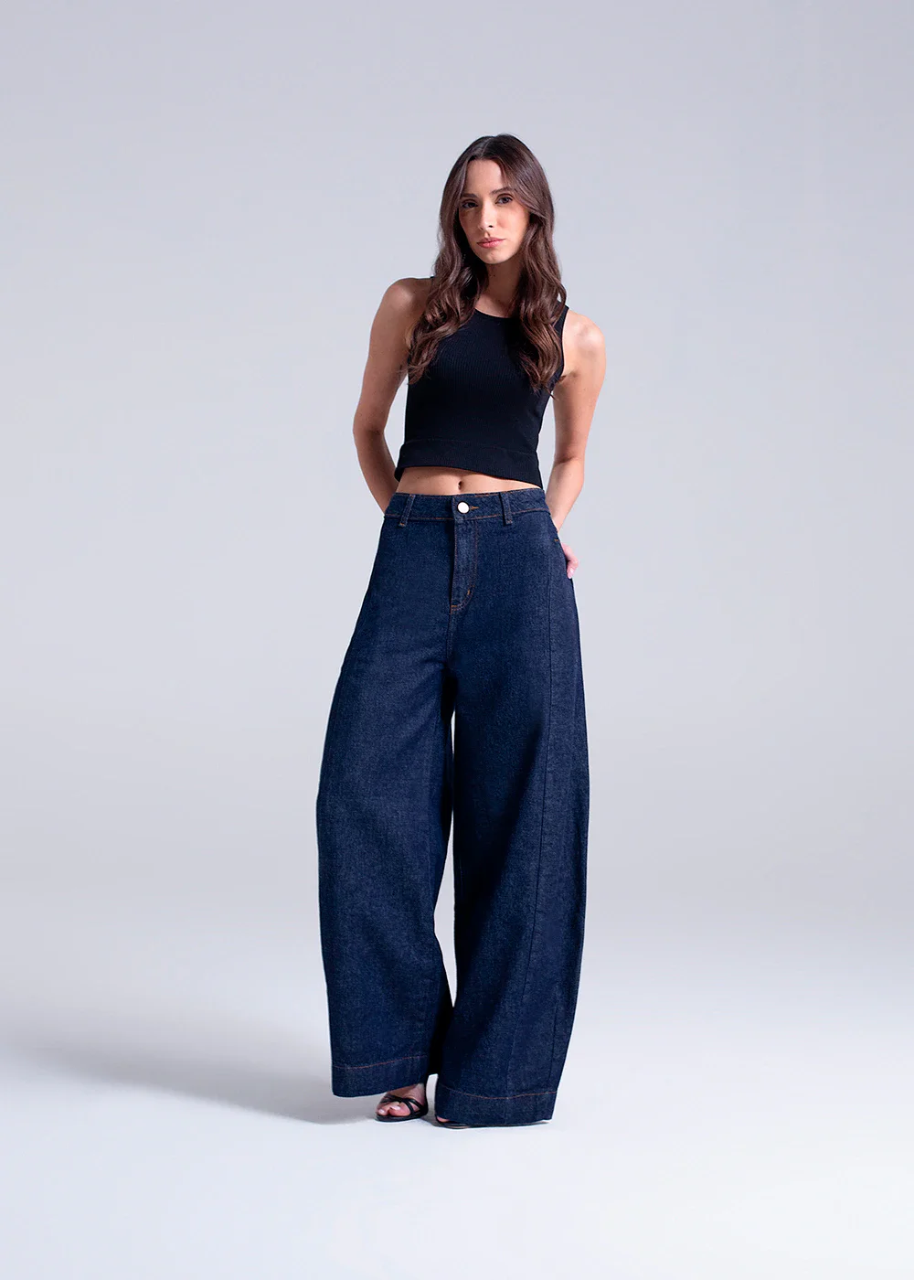 Calça Jeans Sawary Balloon - 282787 AZUL