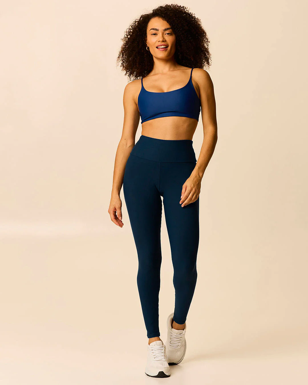 Calça Legging Esportiva Feminina Em Malha Com Proteção UV50+ Malwee Active