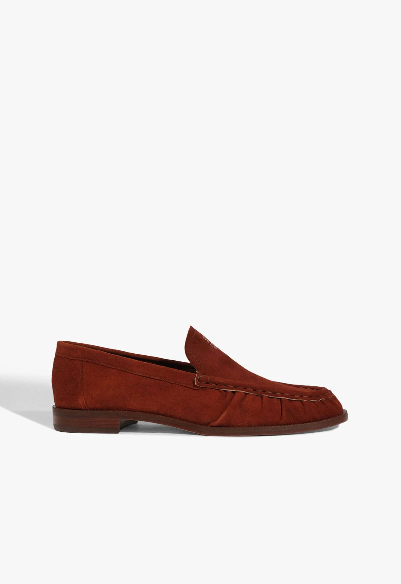 Mocassim MocaShop Couro Marrom
