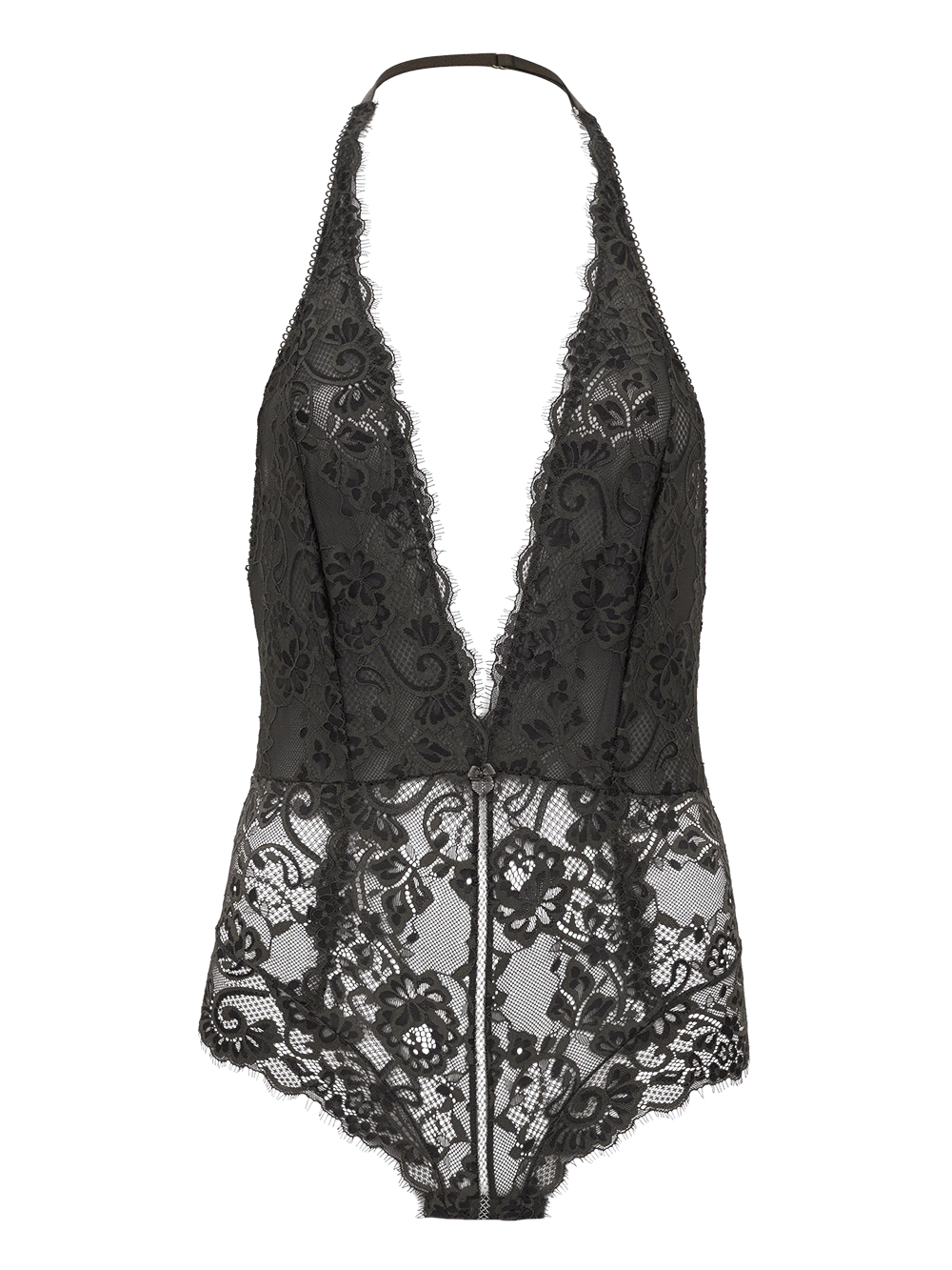 Body Sem Manga Renda Midnight Verde Beetle
