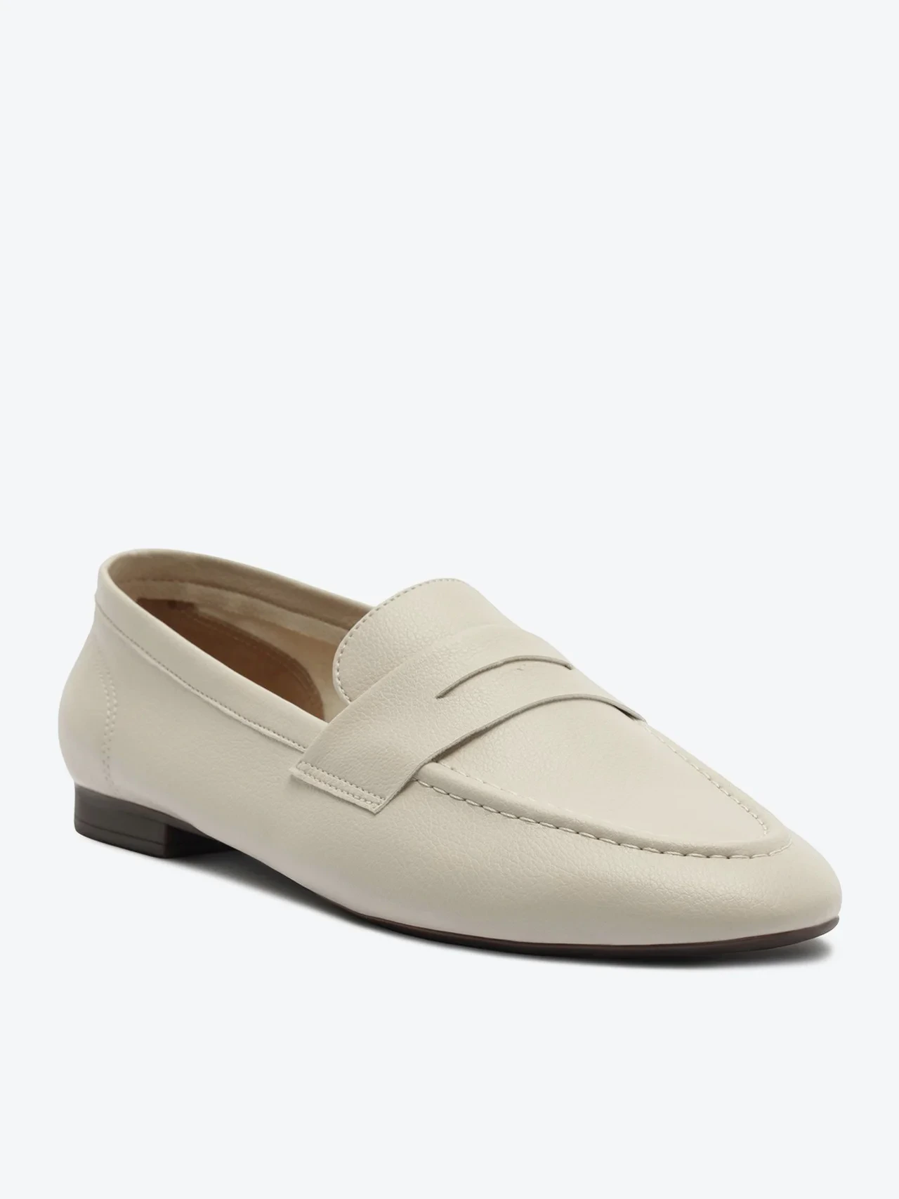 Mocassim Clássico Pala Branco Off