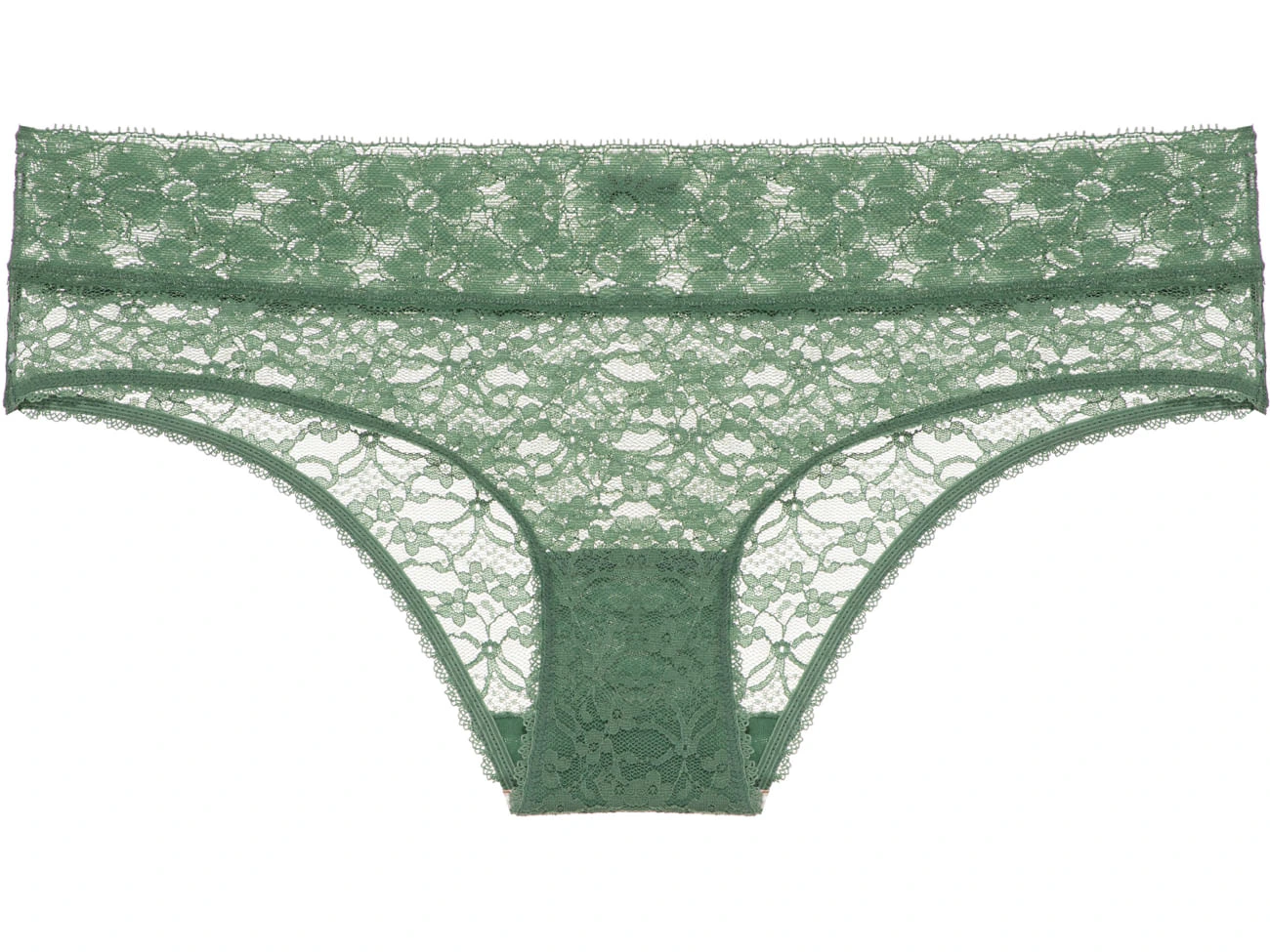 Calcinha Caleçon Renda Sweet Lace Verde