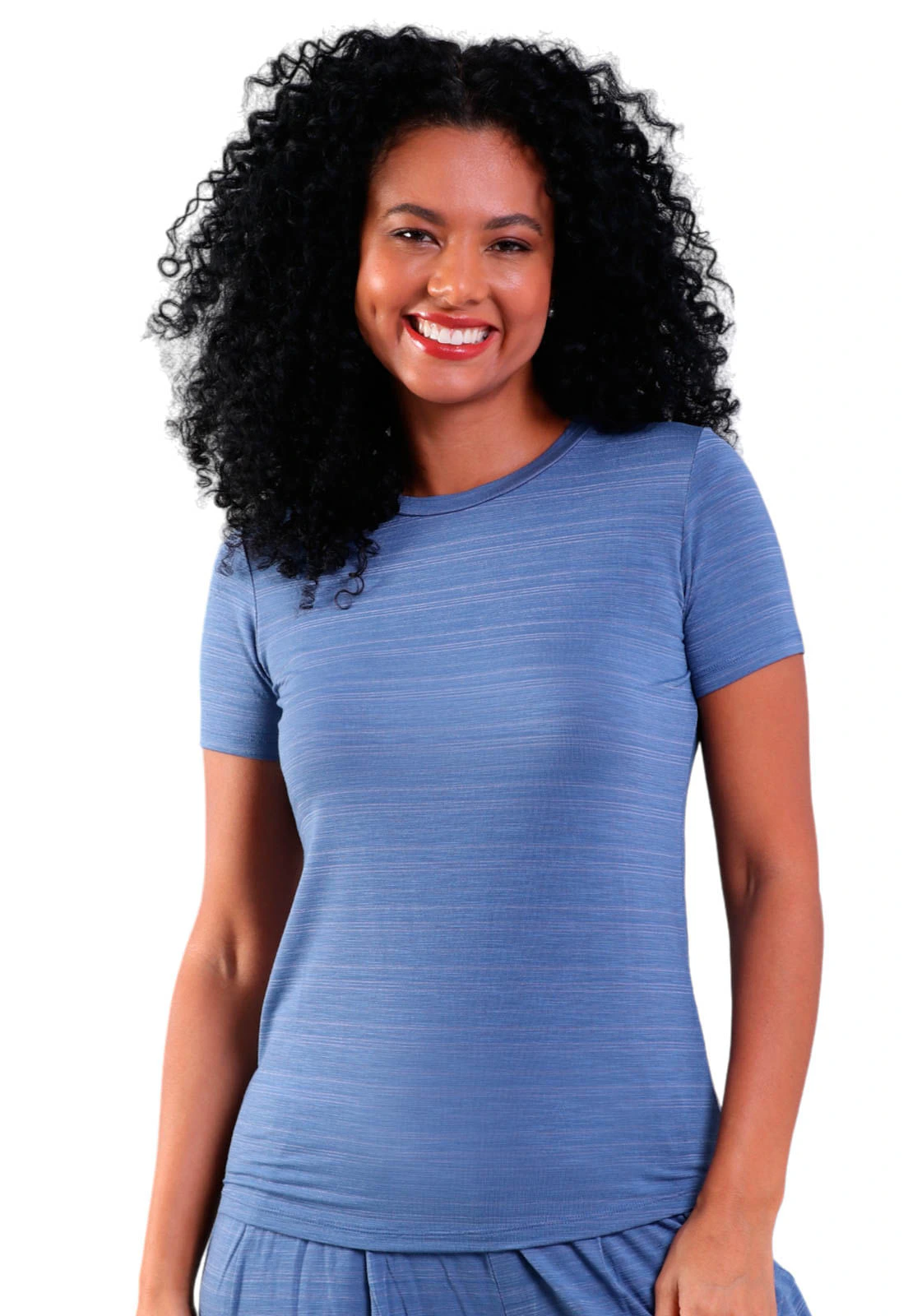 Camiseta Feminina Basic Manga Curta