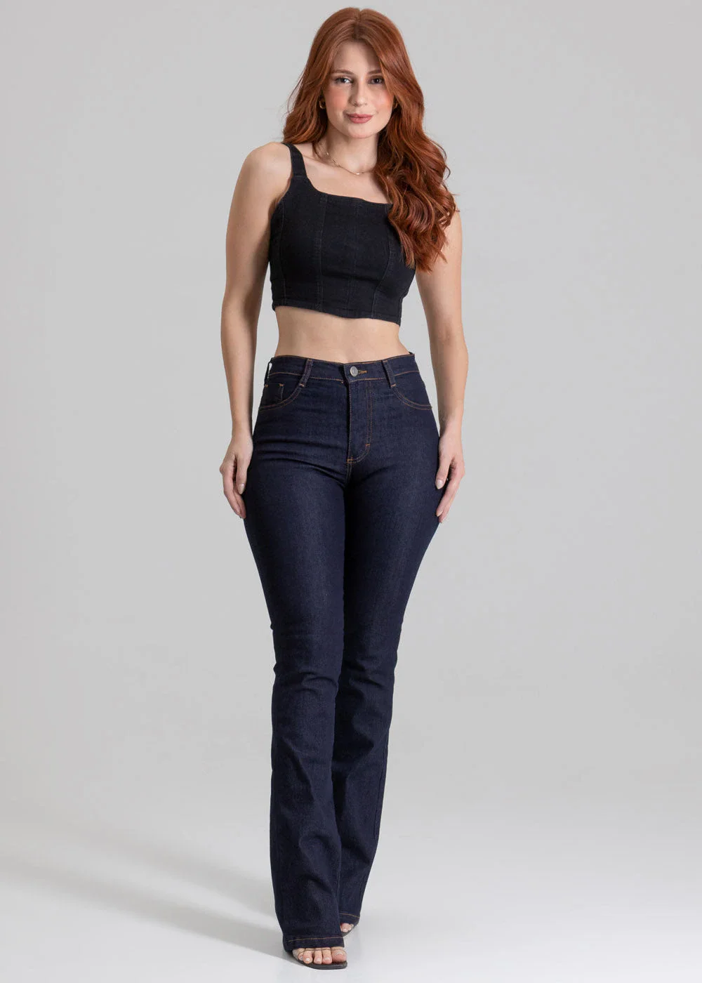 Calça Jeans Sawary Boot Cut - 267311 AZUL