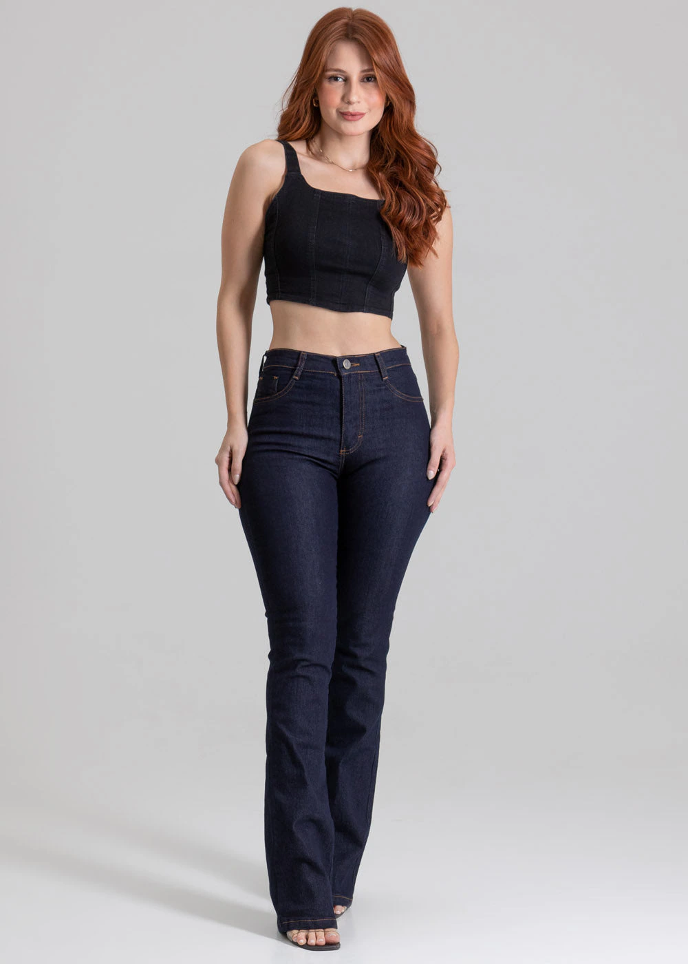 Calça Jeans Sawary Boot Cut - 267311 AZUL