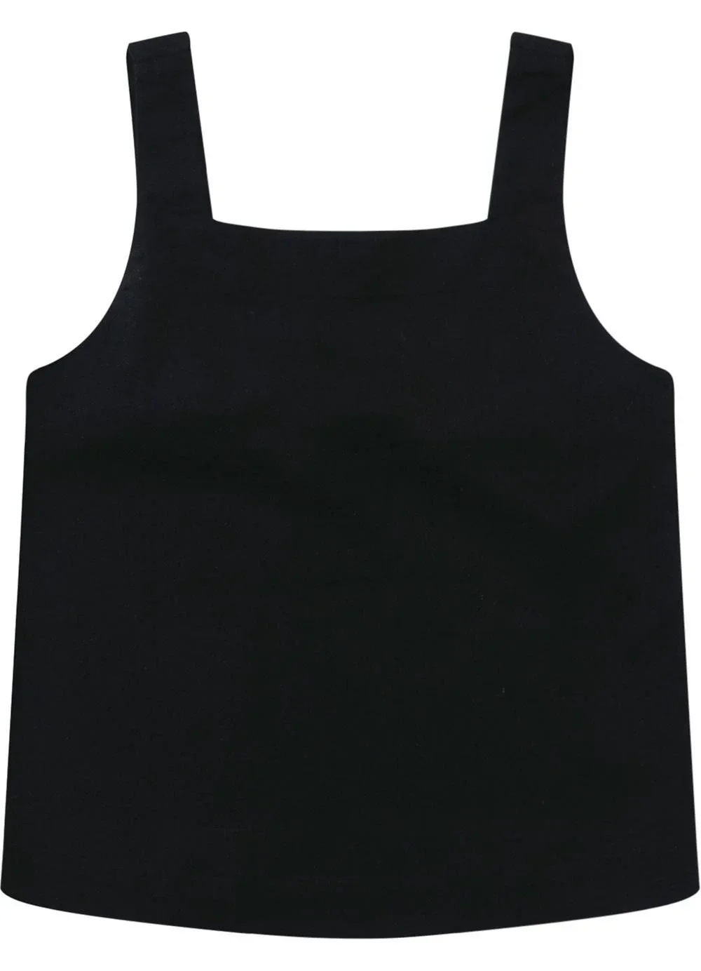 Malwee - Blusa Reta com Amarração Preto