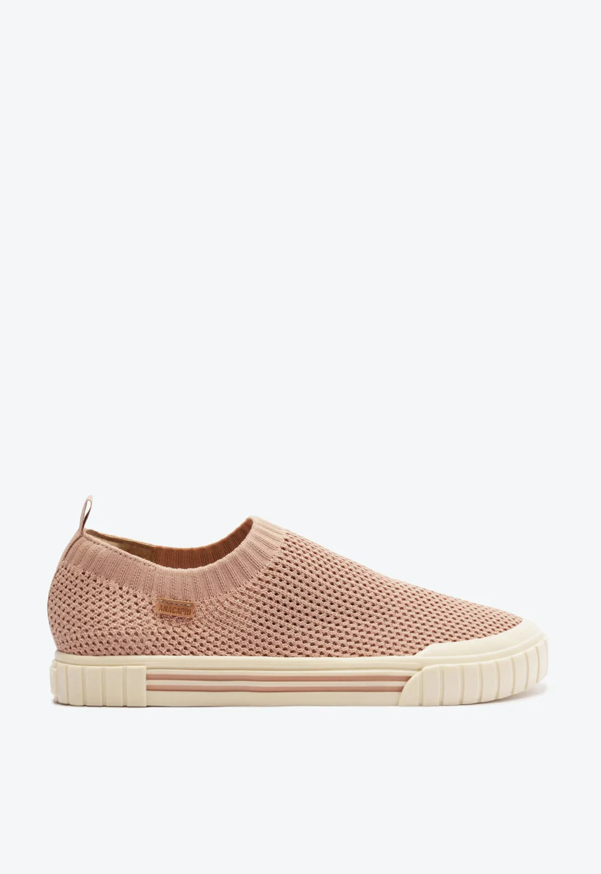 Tênis Knit Vazado Rosa