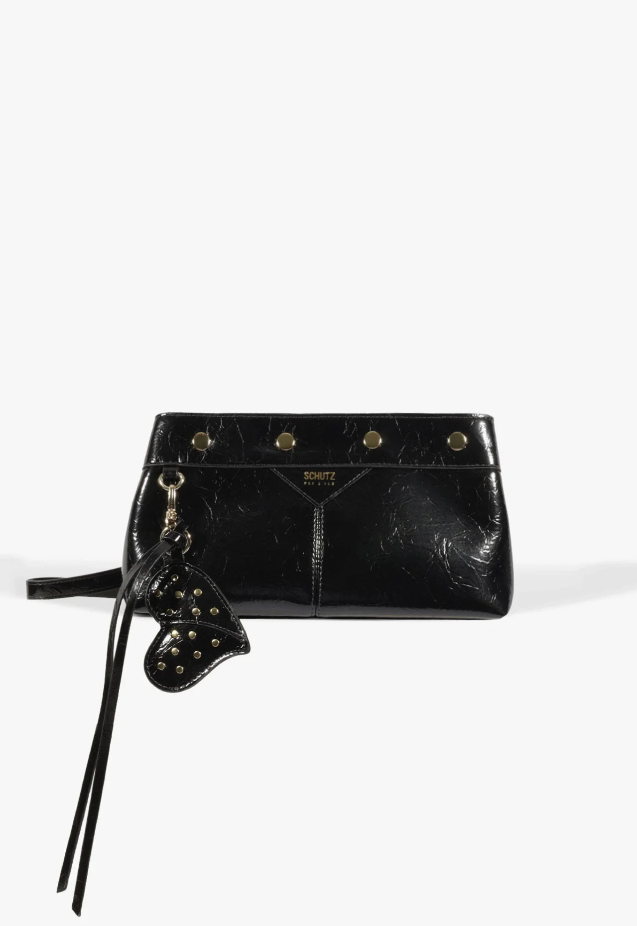 Bolsa Tiracolo Shoulder Passion Média Preta