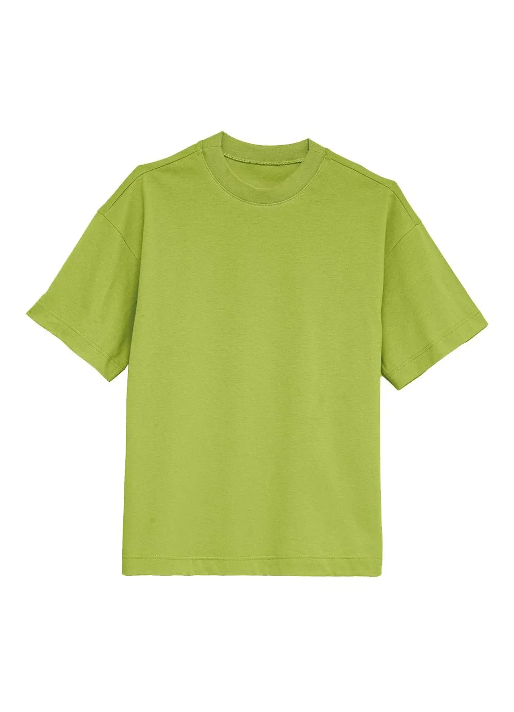 Enfim - Blusa Ampla em Malha Verde Limão