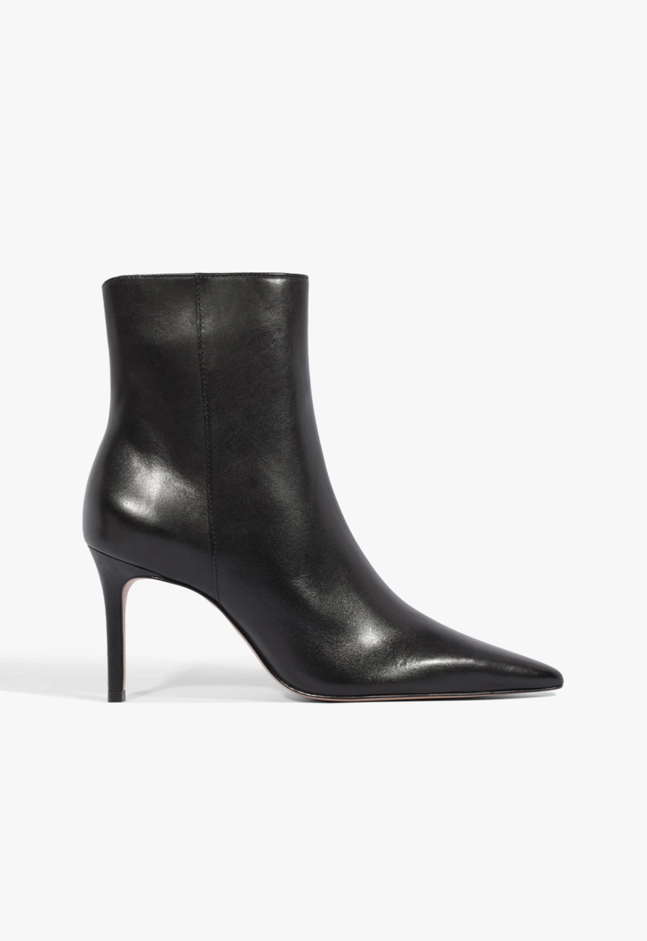 Bota Mikki Casual Couro Preta
