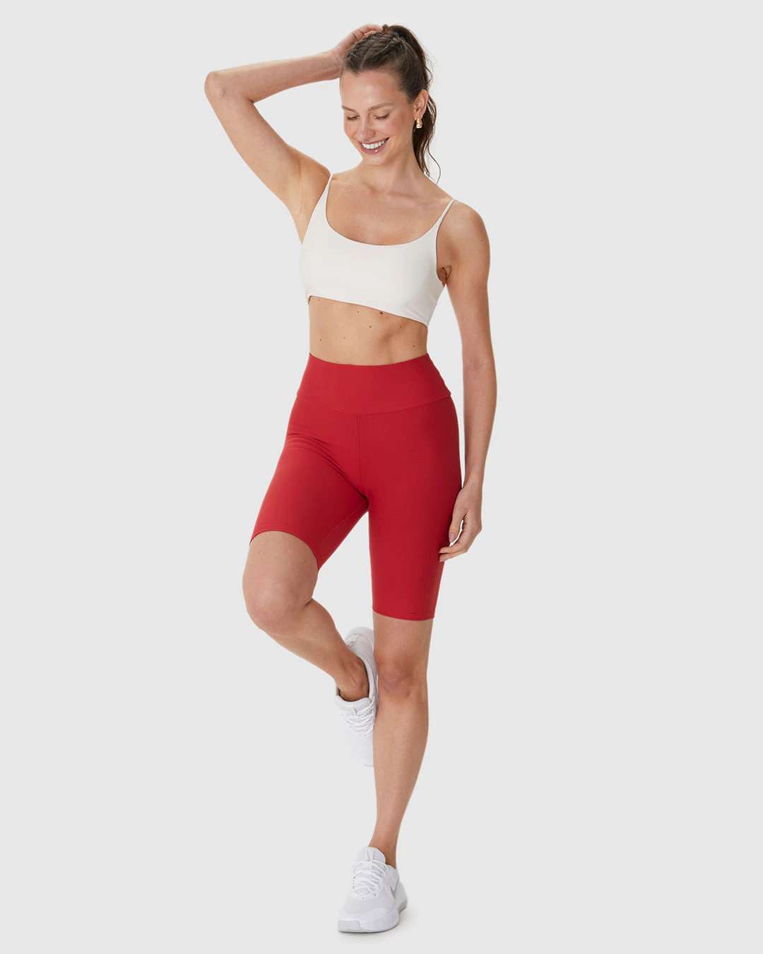 Bermuda Esportiva Feminina Em Malha Com Proteção UV50+ Malwee Active