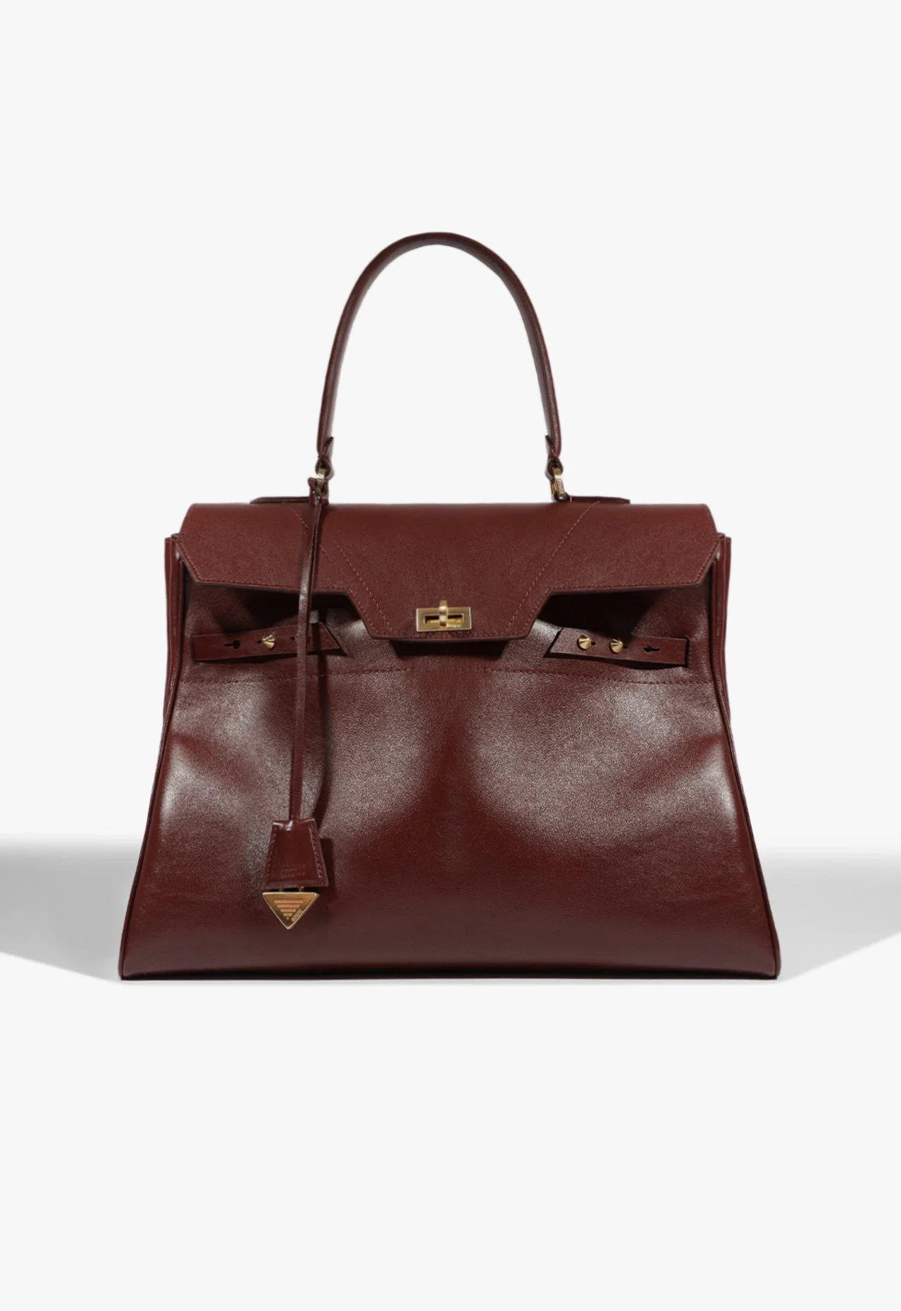 Bolsa Hailey Grande Couro Vermelha