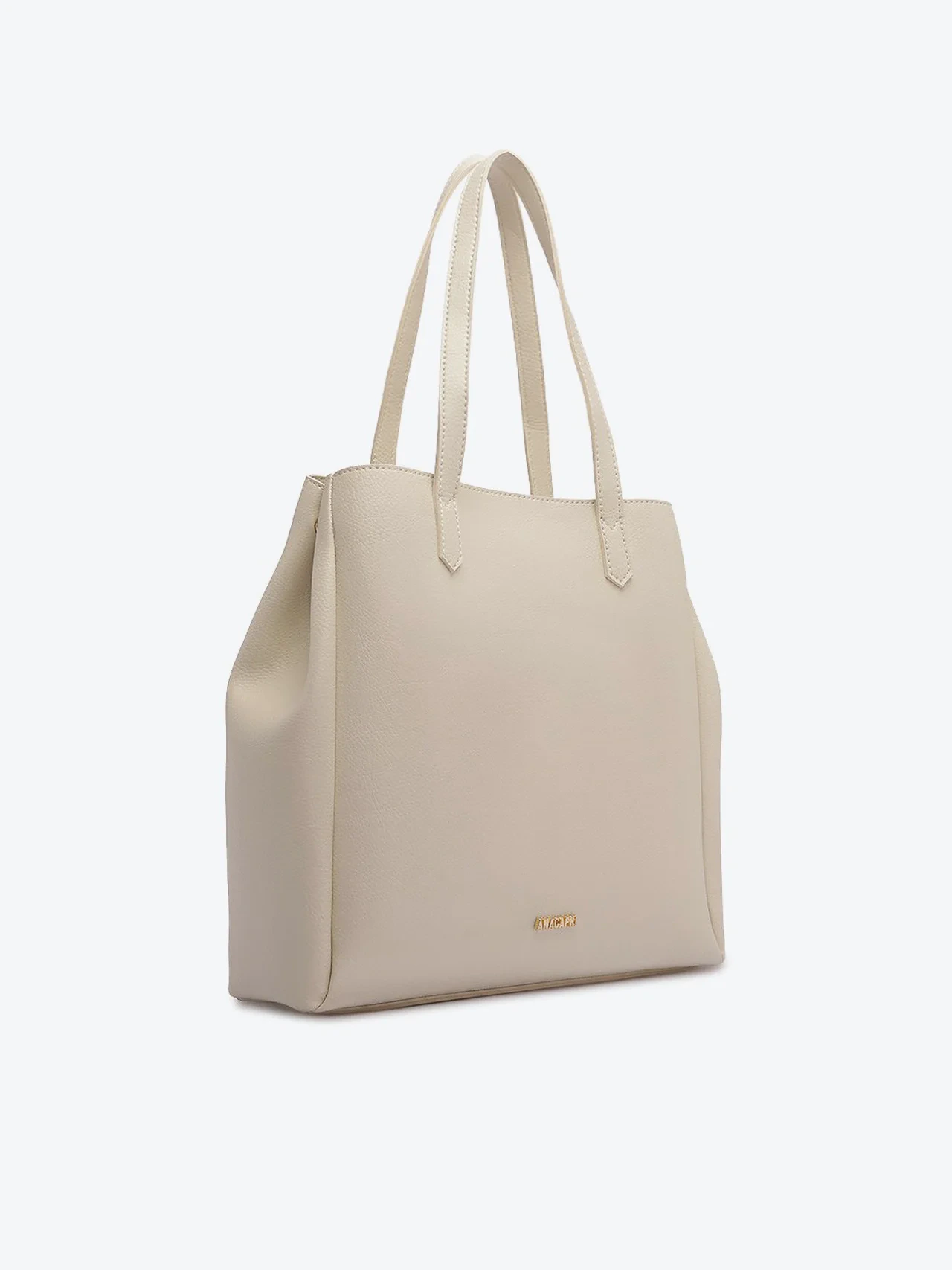 Bolsa Shopping Grande Minimal Branca
