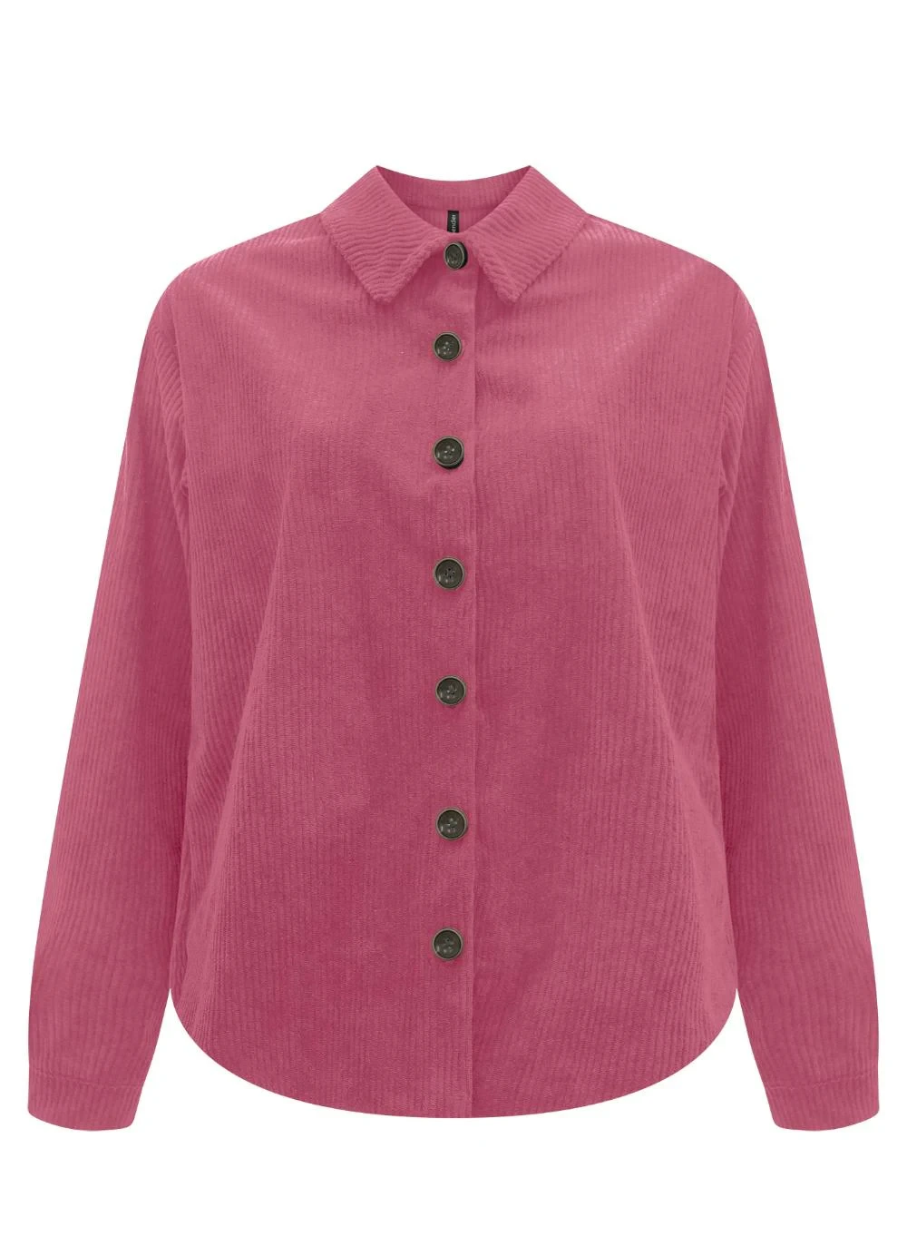 Lunender - Camisa em Veludo Cotelê Vermelho