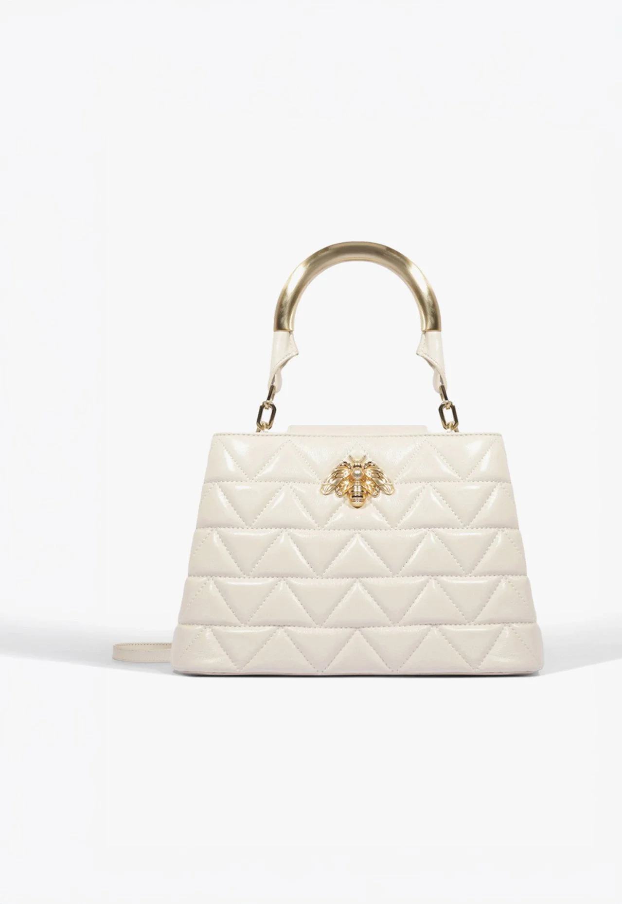 Bolsa Tote New Believe Grande Couro Branca