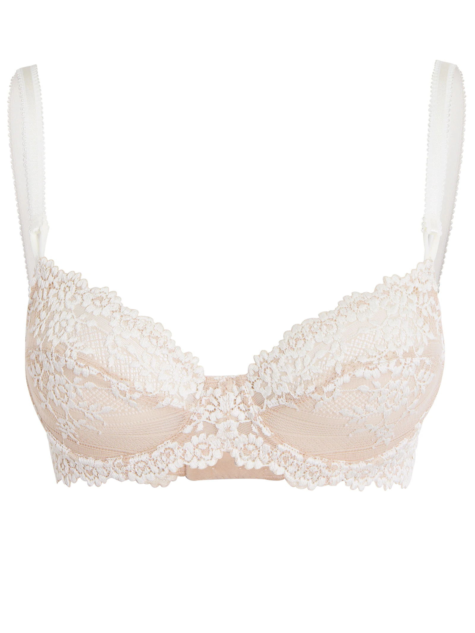 Sutiã Cobertura Total Renda Embrace Lace Wacoal Nude