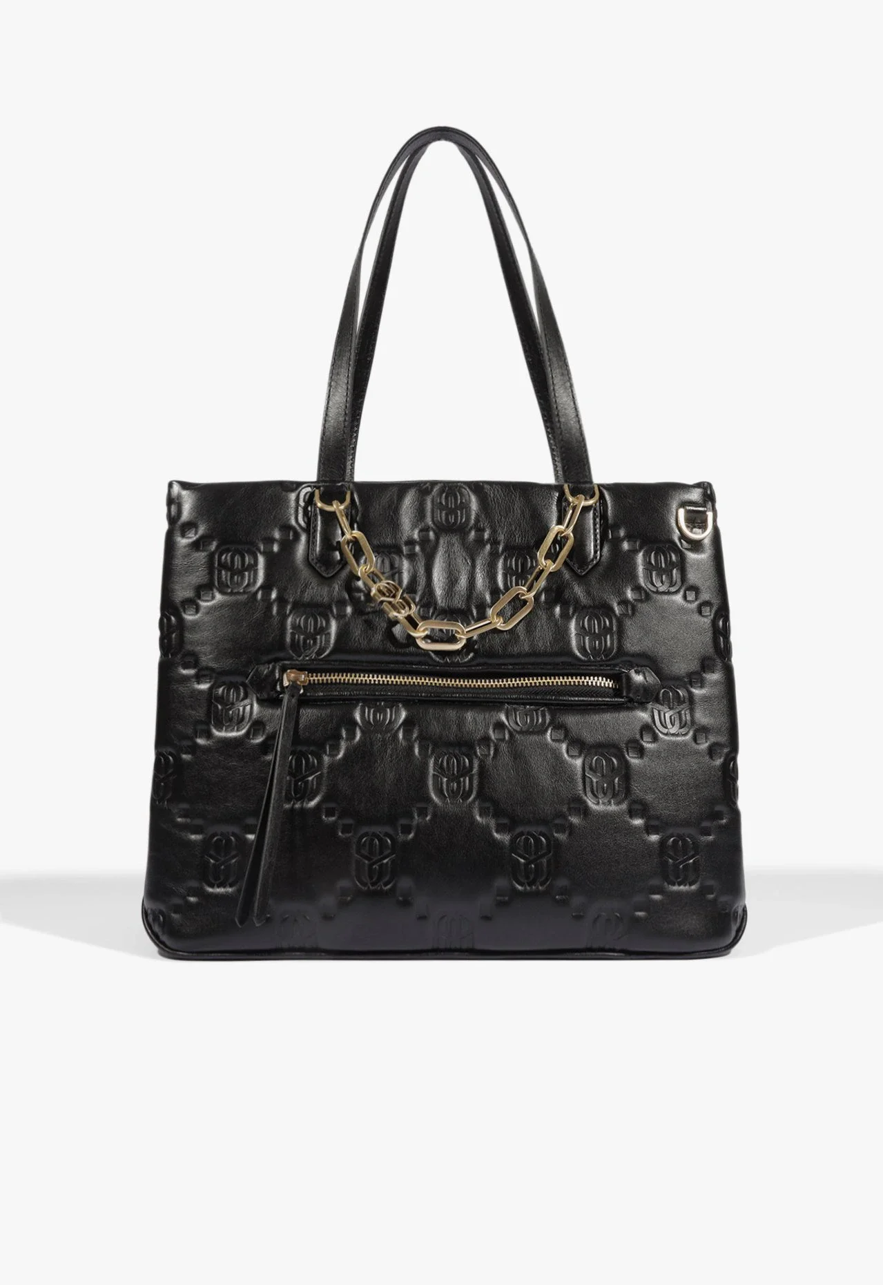 Bolsa Tote Colette Grande Couro Preta