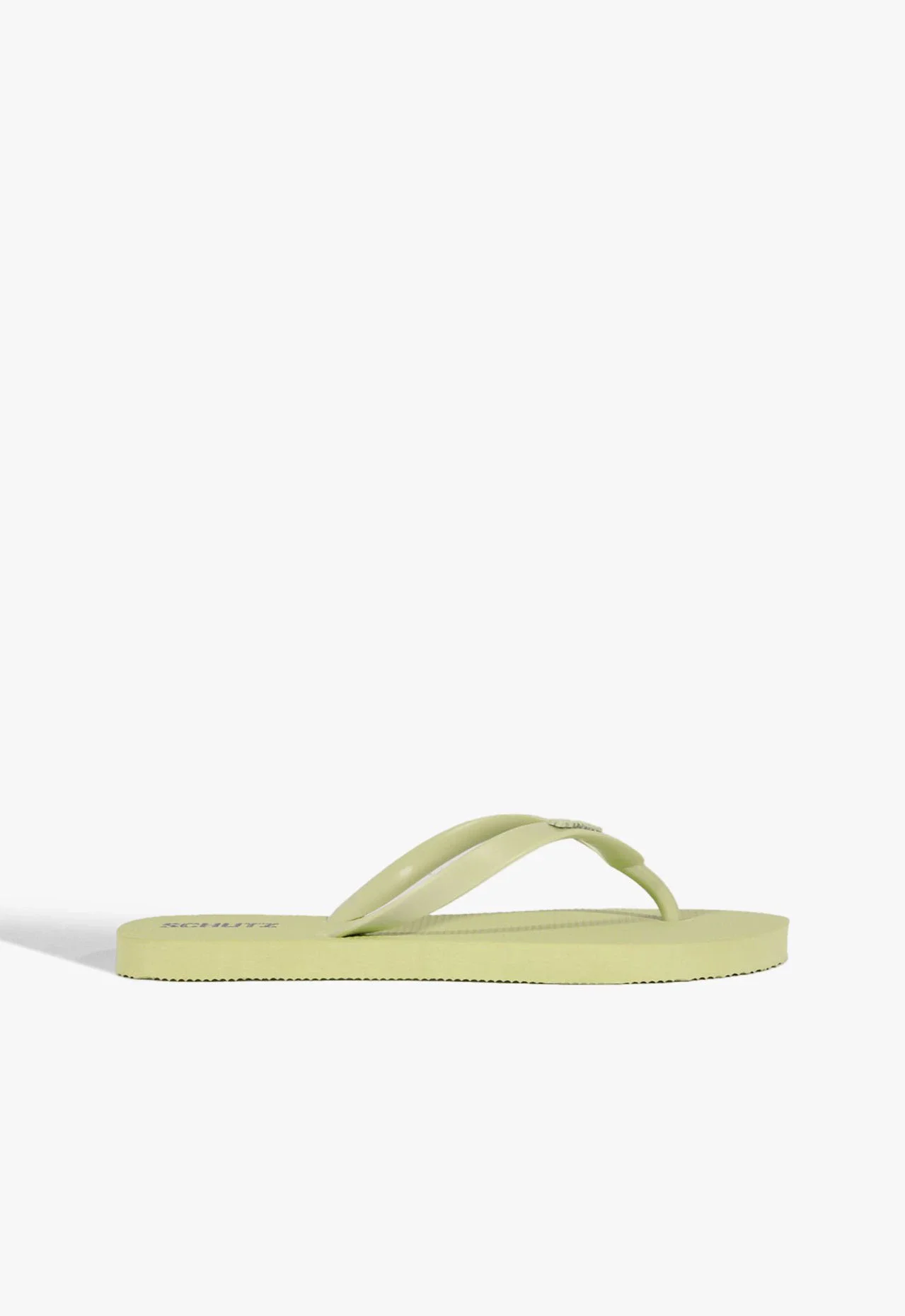 Chinelo Brilho Schutz Cinza
