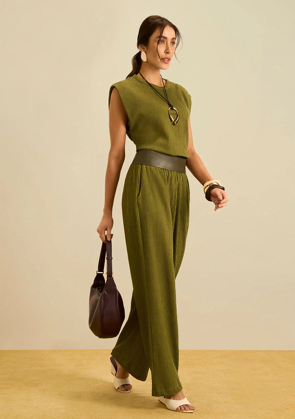 Calça Maria.Valentina Reta Alta Verde