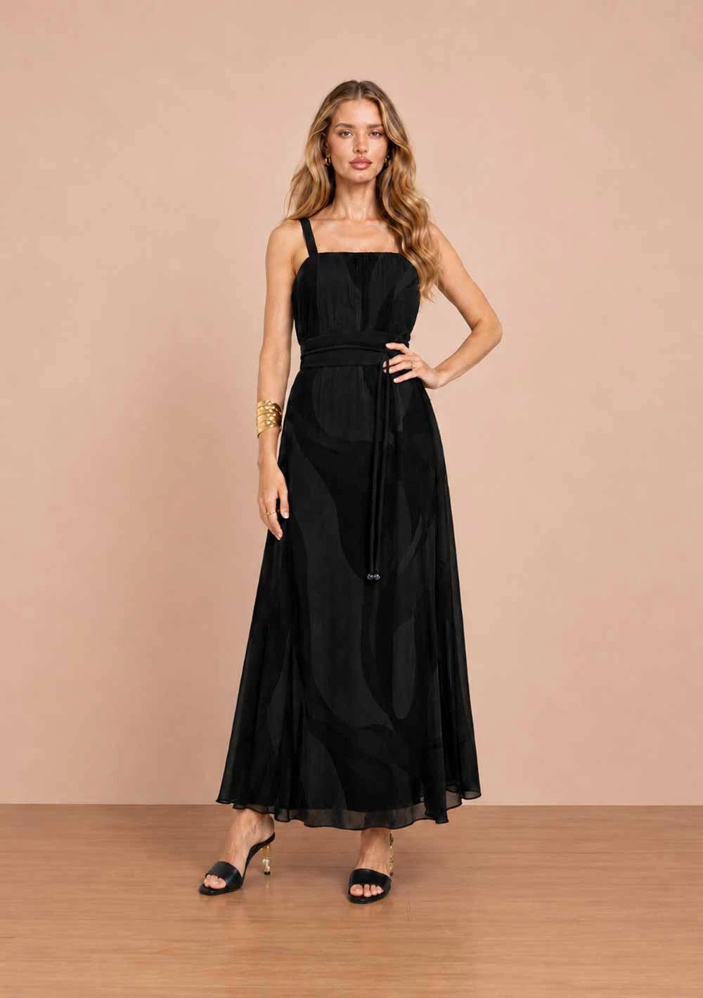 Vestido Longo Amarílis Preto