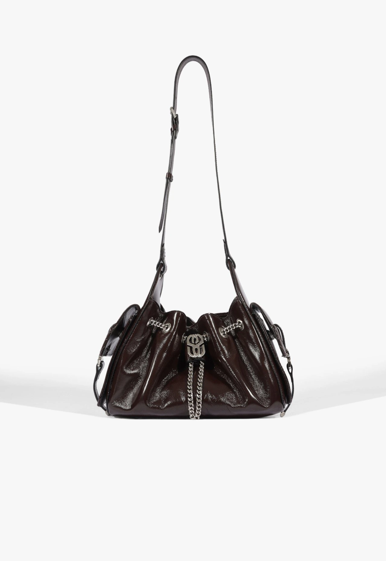 Bolsa Mini Lilibet Couro Marrom