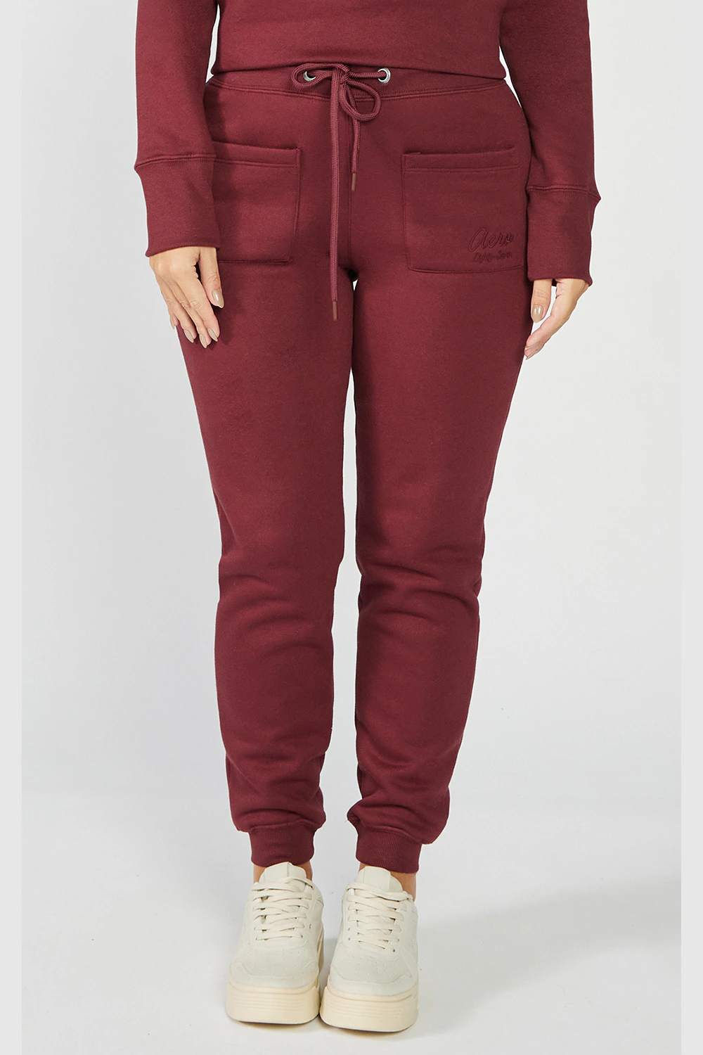 Calca Moletom Feminina Surplus Aeropostale - Bordo