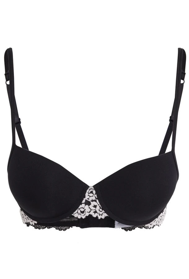 Sutiã Demi Push-Up Embrace Lace Wacoal Preto