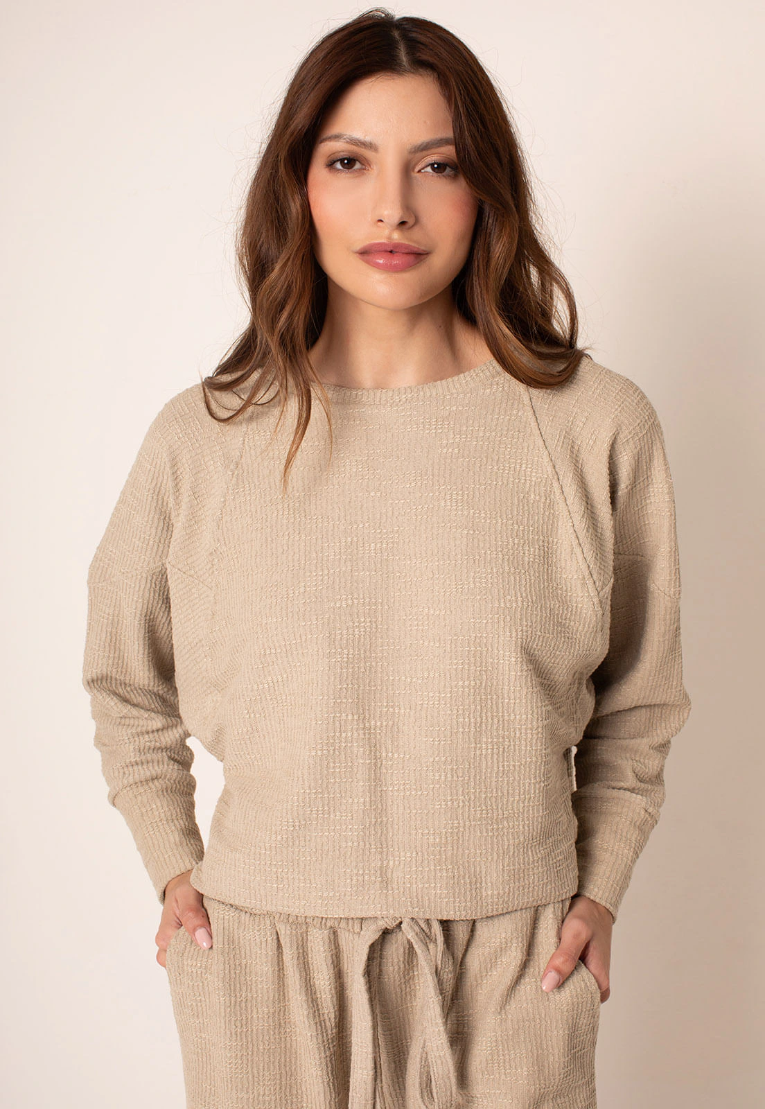 Blusa Moletom Rustic Com Recortes